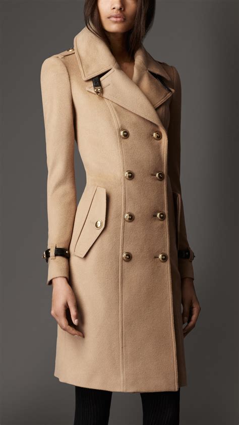 burberry camel wool coat|burberry wool coat outlet.